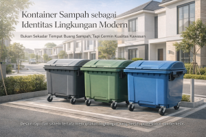 Kontainer Sampah sebagai Identitas Lingkungan Modern