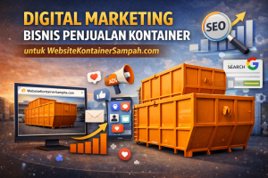 digital marketing bisnis penjualan kontainer sampah