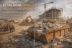 Kesalahan Fatal dalam Memilih Kontainer Sampah untuk Proyek Besar