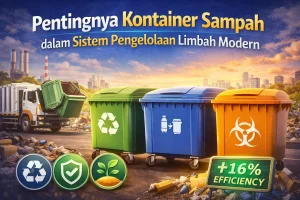 Kontainer Sampah untuk Sistem Pengelolaan Limbah Modern