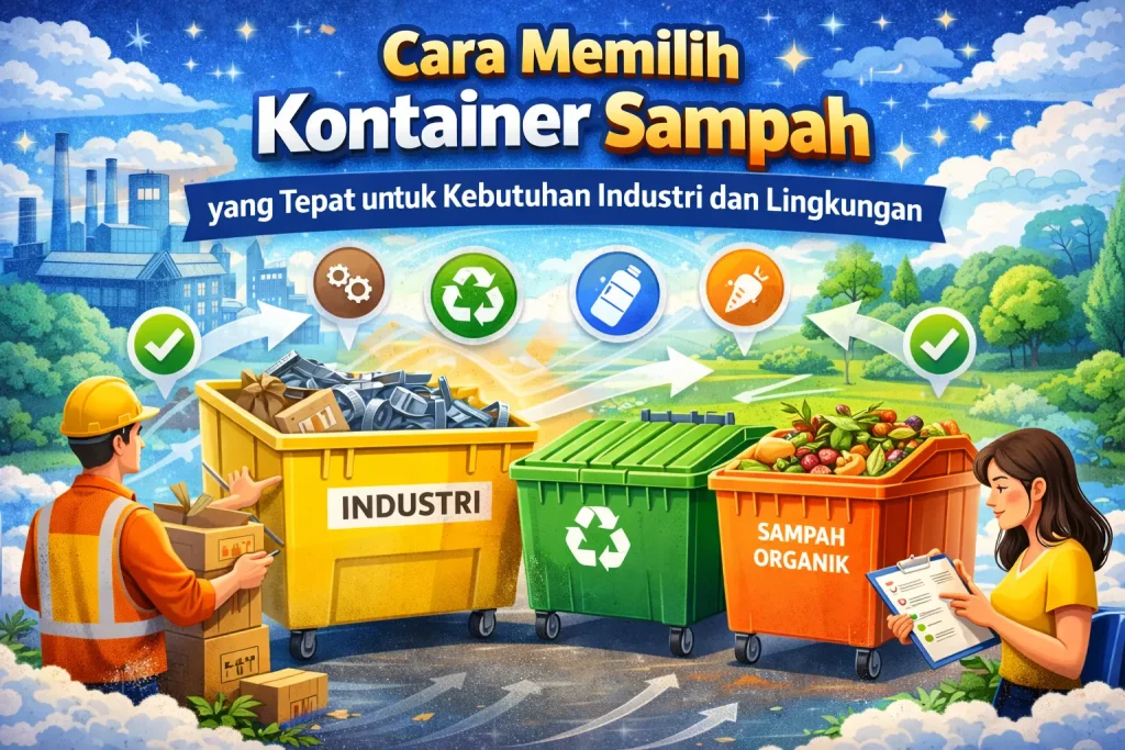 Cara Memilih Kontainer Sampah yang Tepat