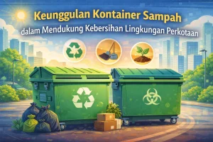 Kontainer Sampah untuk Kebersihan Lingkungan Perkotaan