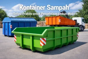 Kontainer Sampah Berkualitas untuk Pengelolaan Limbah Modern