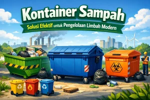 Kontainer Sampah Berkualitas untuk Industri dan Perumahan