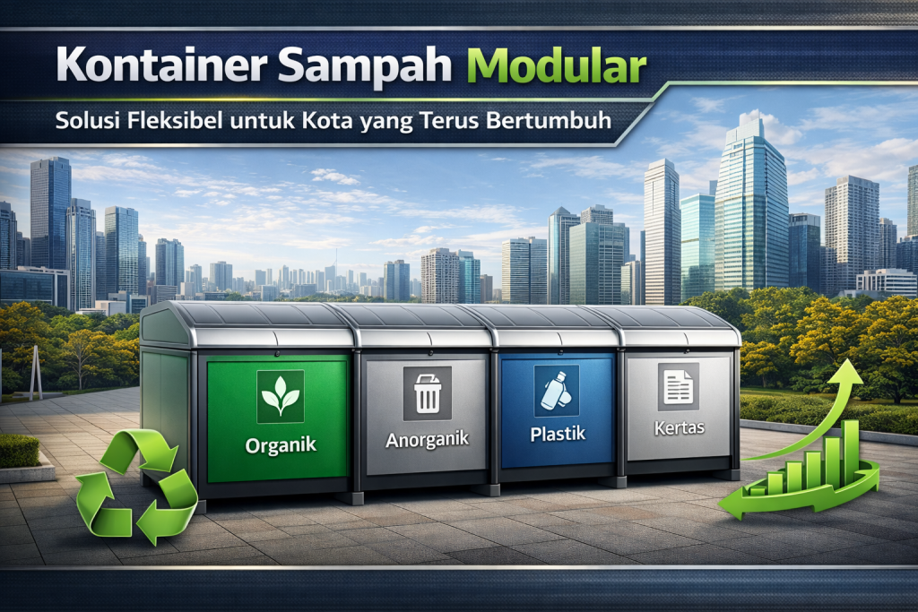 Jasa pembuatan kontainer sampah Fleksibel untuk Kota yang bersih