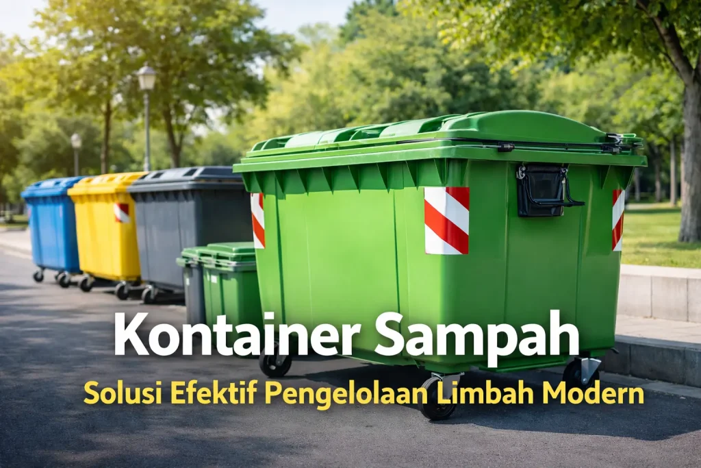 Kontainer Sampah: Solusi Efektif Pengelolaan Limbah Modern