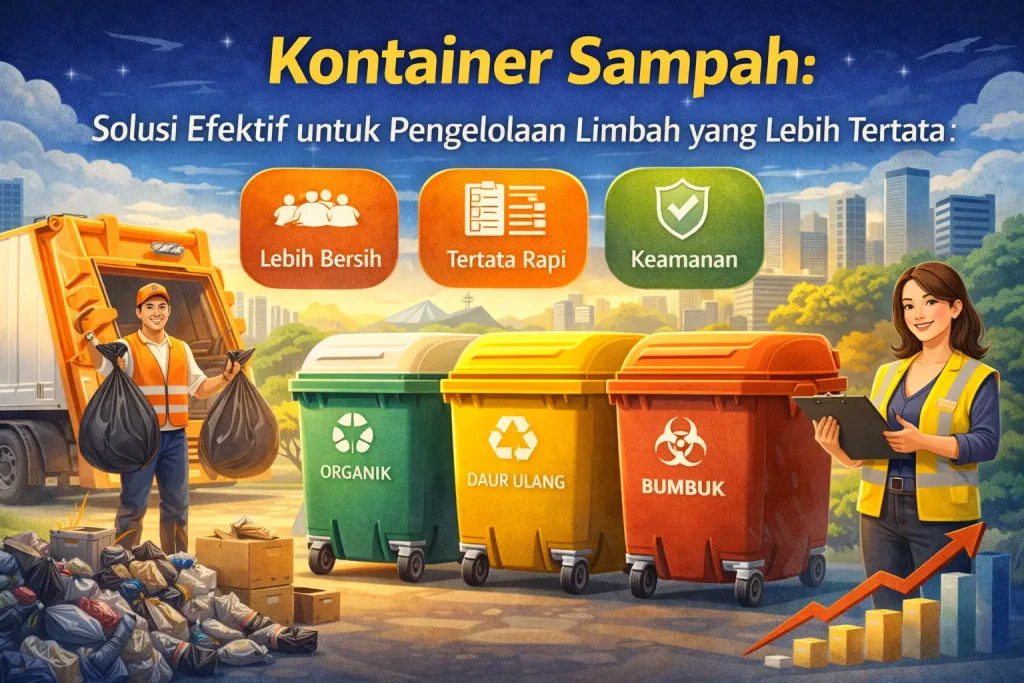 Kontainer Sampah: Solusi Pengelolaan Limbah Efektif dan Ramah Lingkungan