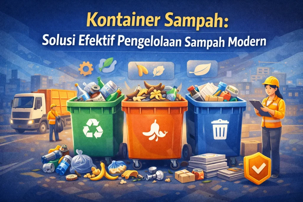 Kontainer Sampah: Jenis, Manfaat, dan Cara Memilih