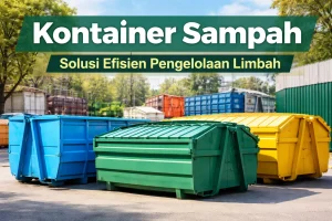 Kontainer Sampah Modern untuk Pengelolaan Limbah Efektif