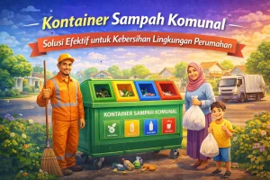 Kontainer Sampah Komunal untuk Lingkungan Bersih