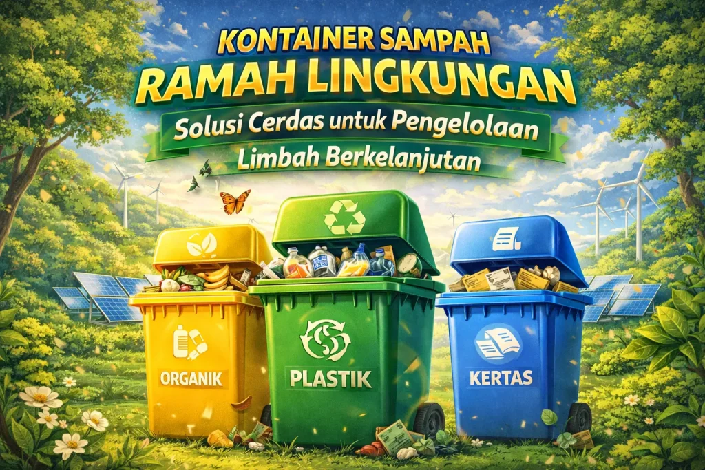 Kontainer Sampah Ramah Lingkungan untuk Limbah Berkelanjutan