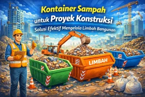 Kontainer Sampah untuk Proyek Konstruksi yang Efisien