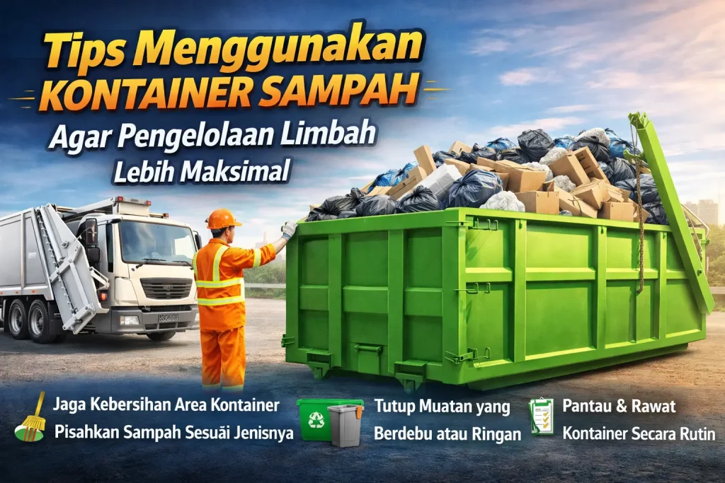 Tips Menggunakan Kontainer Sampah yang Efektif