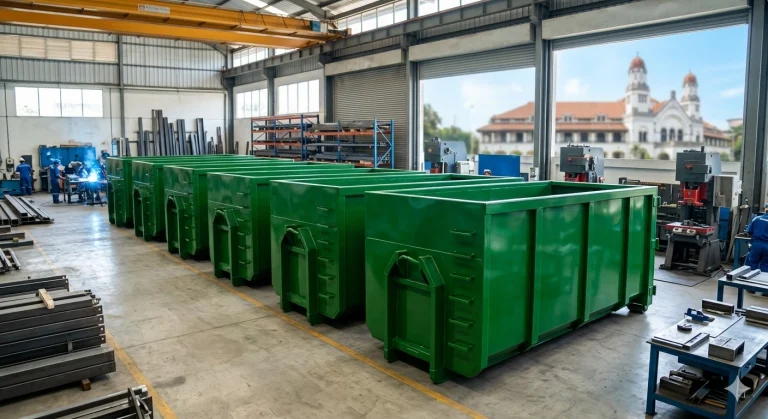 Jual Kontainer Bak Truk Sampah di Semarang: Solusi Kebersihan Lingkungan yang Kokoh