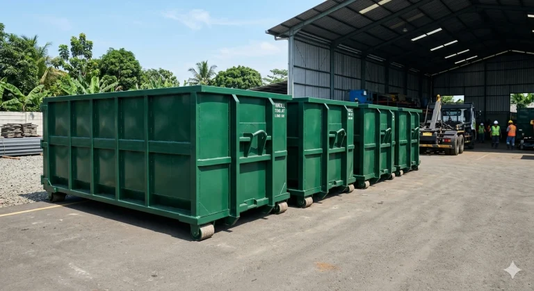 Jual Kontainer Bak Truk Sampah: Solusi Pengelolaan Limbah yang Efektif