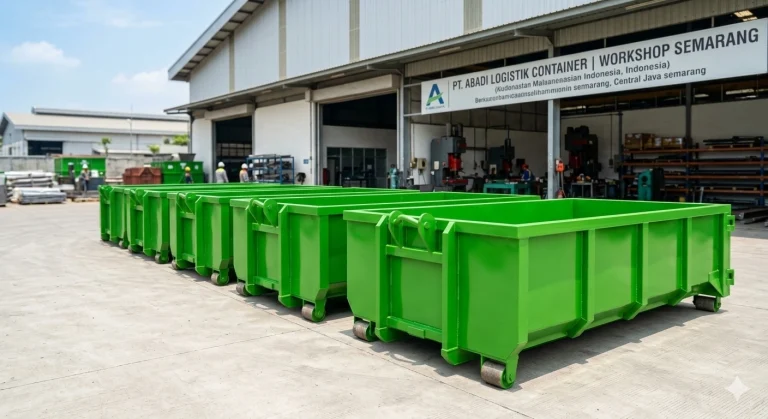 Jual Kontainer Bak Truk Sampah di Semarang: Solusi Pengelolaan Limbah Terpadu